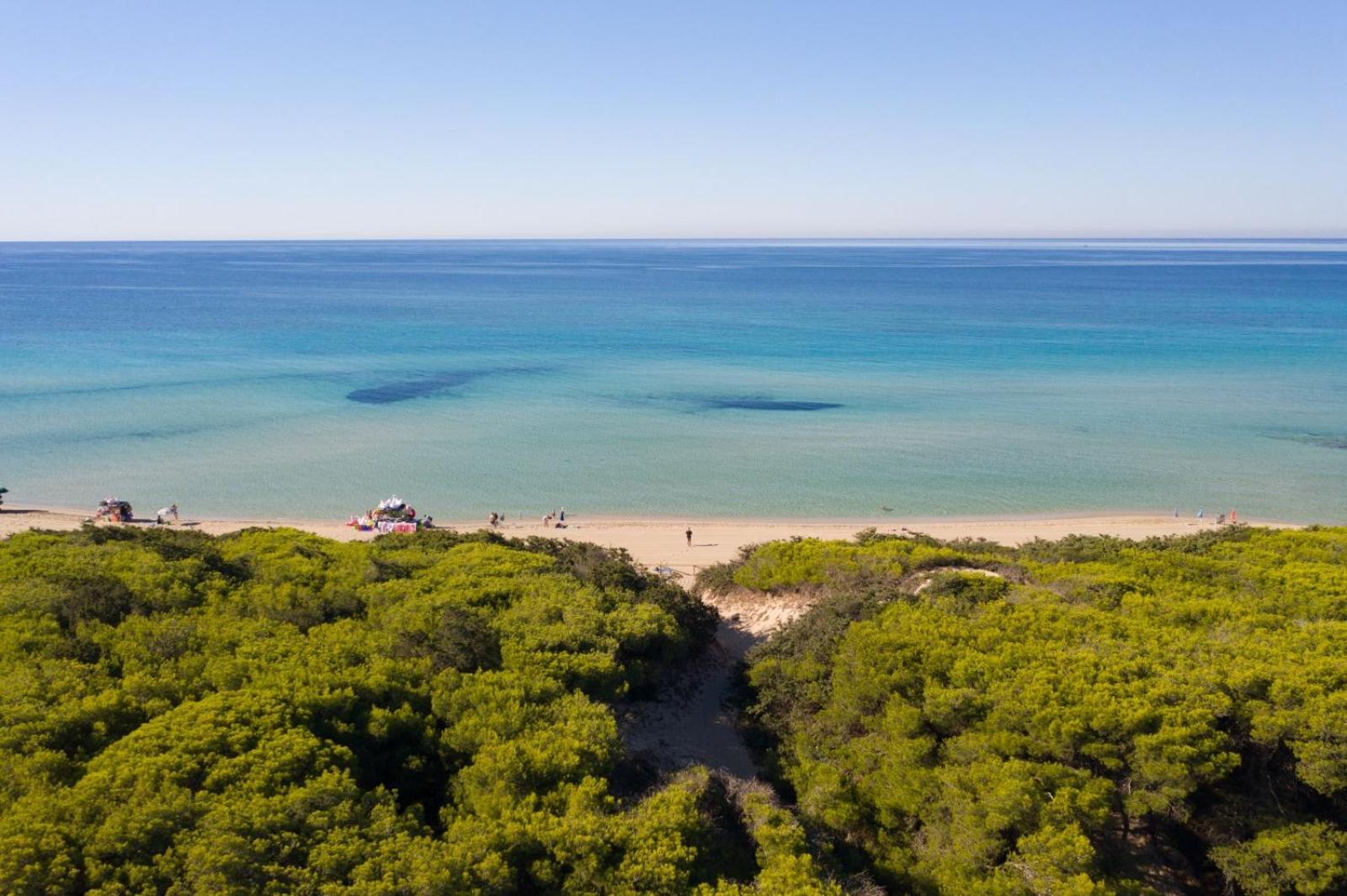 Vidamarina - Camere Al Mare Torre Lapillo Bagian luar foto