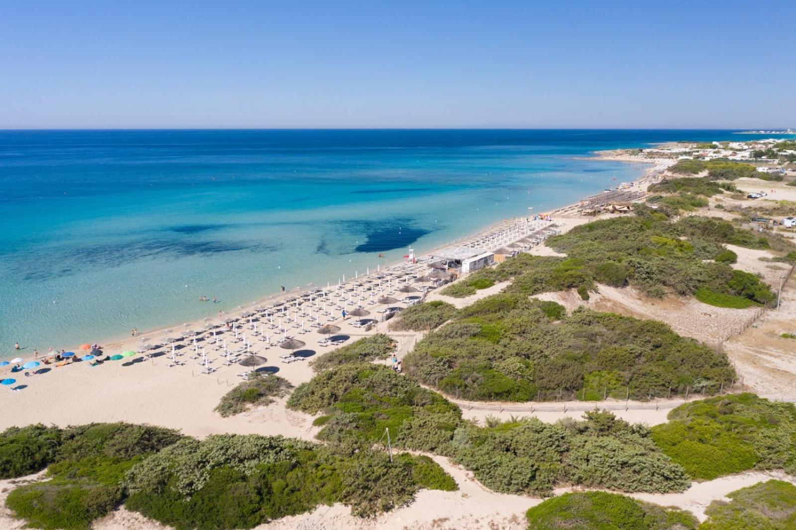 Vidamarina - Camere Al Mare Torre Lapillo Bagian luar foto