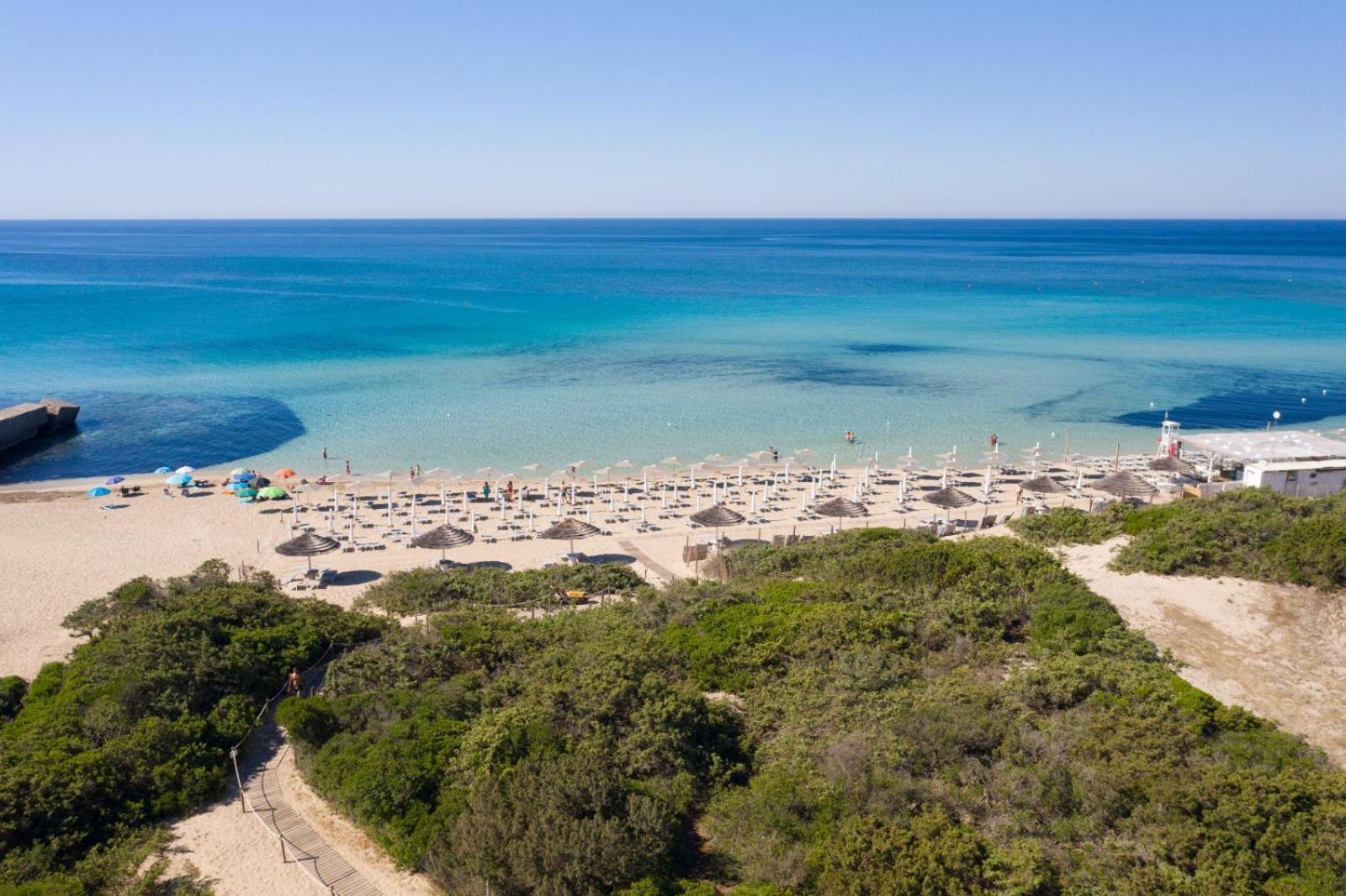 Vidamarina - Camere Al Mare Torre Lapillo Bagian luar foto